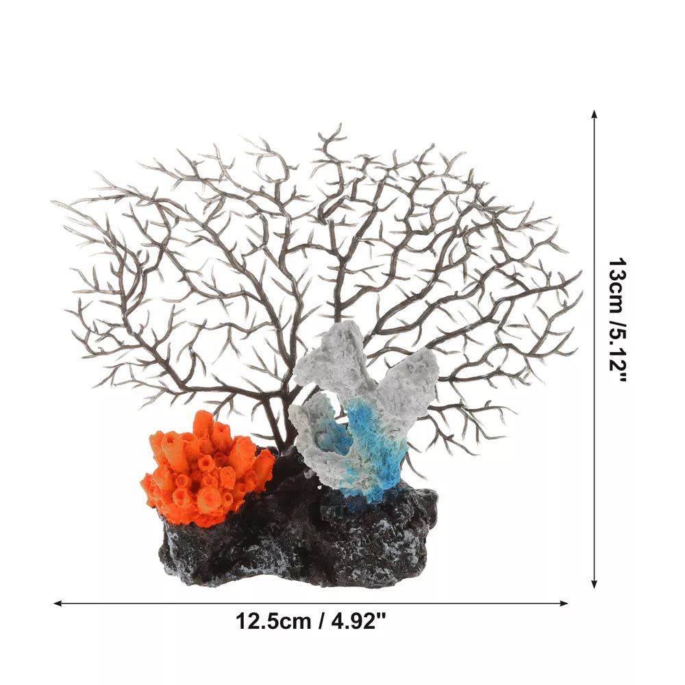 Adorno de arrecife de coral artificial para acuario