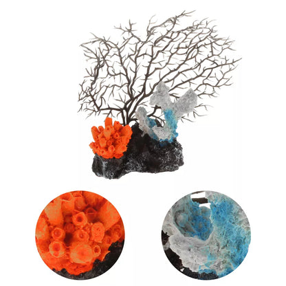 Adorno de arrecife de coral artificial para acuario
